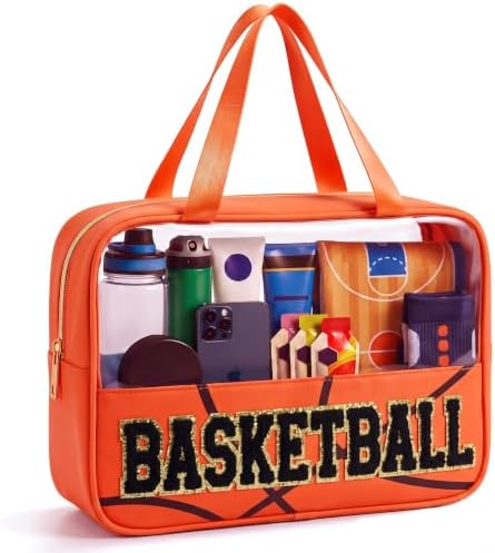 Basketball Makeup Bag, Basketball Gifts by Unknown