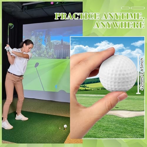 12 Pcs Foam Golf Practice Balls Soft Foam Balls - Image 4