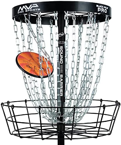 MVP Disc Sports Black Hole Sound Barrier Disc Golf Basket Silencer - Image 2
