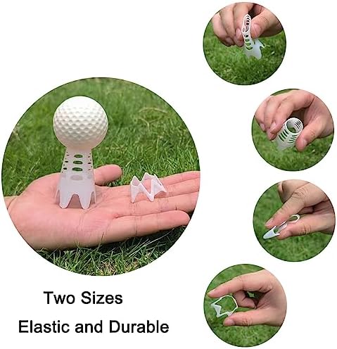 Plastic Golf Simulator Tees for Indoor Outdoor Practice Training, Golf Mat Tees - Image 3