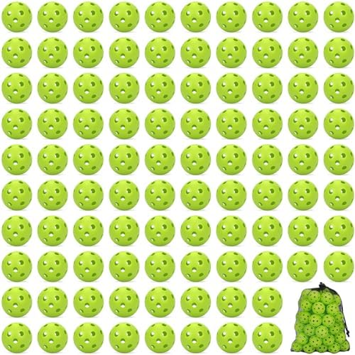 Coopay 24/50/100 Pack Practice Baseball 42mm Mini Plastic Hollow Softballs by Coopay