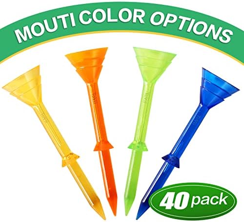 3-1/4" Big Cup Plastic Golf Tees 40 Pack - Image 5