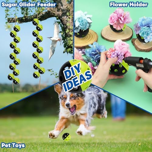 Coopay 24/80 Pack Practice Baseball SoftBalls Plastic Training Balls - Image 5