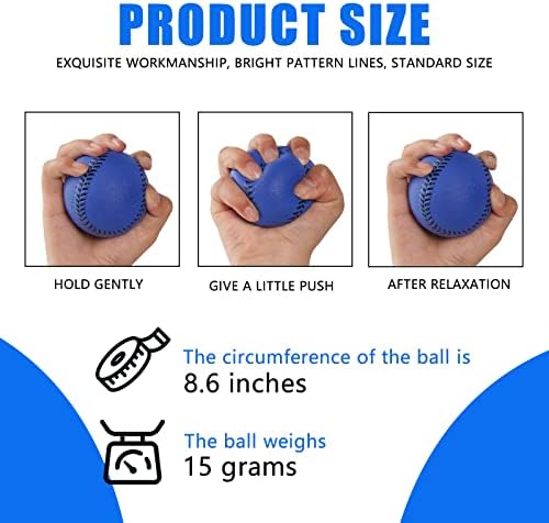 GKK Foam Baseballs 12 Pack Soft Baseballs - Image 3