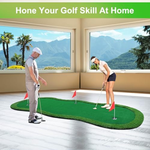 Golf Putting Green, Large Golf Putting Mat - Image 2