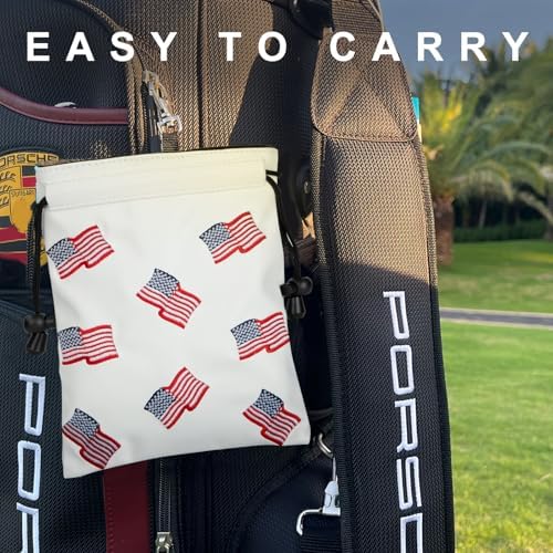 US Patriotism Golf Valuables Pouch Bag - Image 3