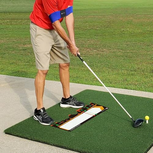 Golf Training Mat for Beginners | Posture Assistance and Entry-Level Stance - Image 3
