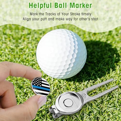 CHIVENIDO Divot Tool Divot Repair Tool, Premium Golf Divot Tool Golf Ball Maker - Image 5