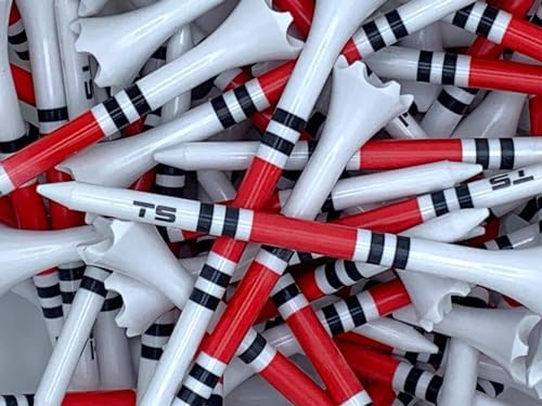 TRUESTRIKE Premium USA Golf Tees – 3¼" or 2¾" Durable Plastic Performance Tees by TRUESTRIKE