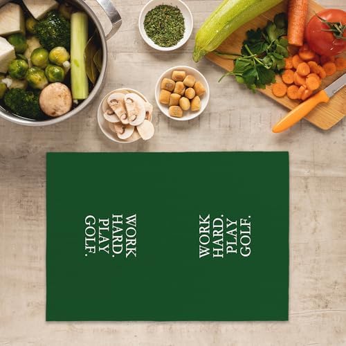 Golf Kitchen Towels, Golf Lover Gifts Hand Towels - Image 5