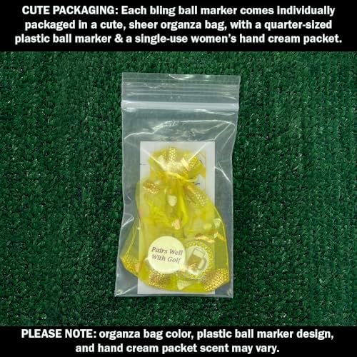 Giggle Golf Happy Hour Bling Golf Ball Marker - Image 4