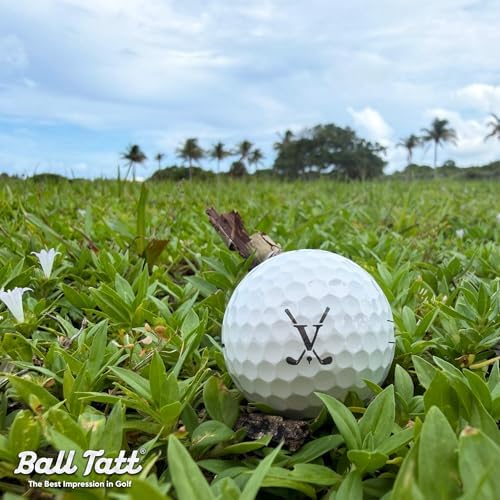 Golf Ball Stamp Personalized Monogram Initial Self-Inking Marker Quick Dry - Image 2