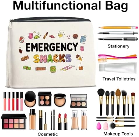 YeleY Snack Lover Gift Makeup Bag - Image 4