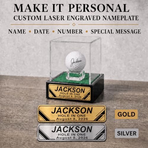 Personalized Golf Ball Display Case - Image 2