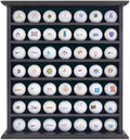 49 Golf Ball Display Case Wall Mounted by Unknown