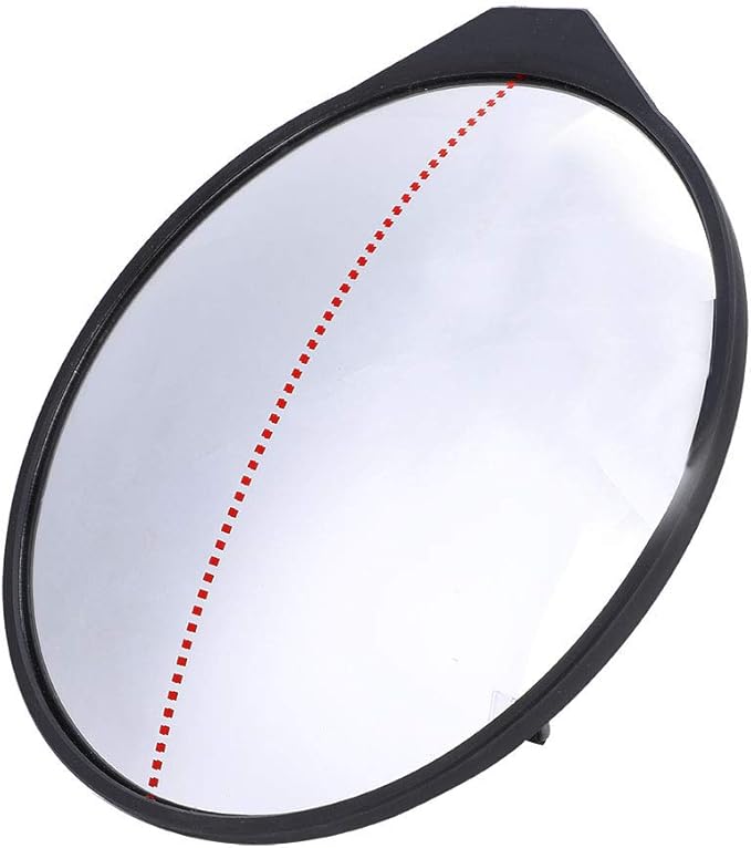 Golf Practice Mirror, 360 Degrees Golf Putting Alignment Mirror Convex Reflective Golf Swing Mirror Wide Angle Golf Training Aid for Golf Corrective Action
