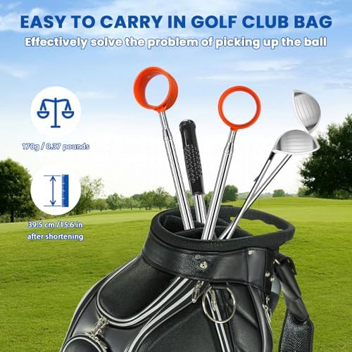 SPEENSUN Golf Ball Retriever, Max 6/9/12/14.5/15Ft Lightweight Portable - Image 6