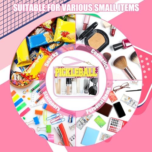 BuyCard Pickleball Gifts Makeup Bag - Image 4