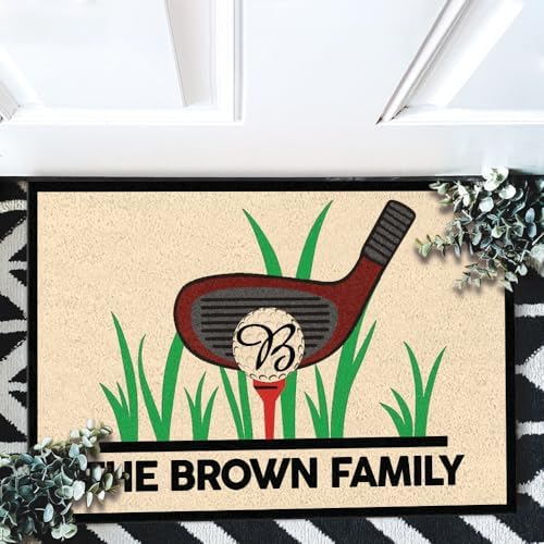 Personalized Golf Non-Slip Doormat by CSKIS-PersonalizedGifts