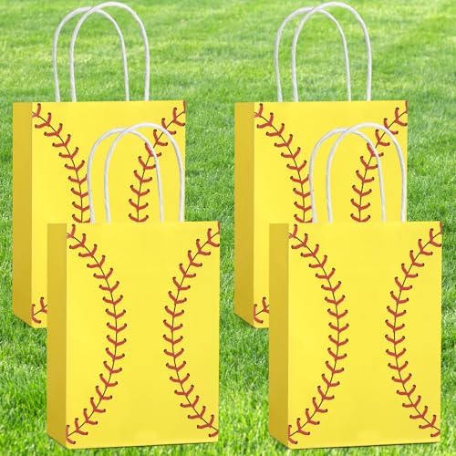 Hxezoc 12 Pieces Softball Gift Bags - Image 3
