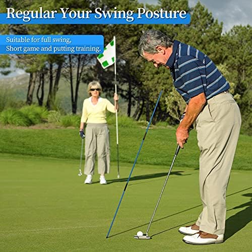 MoKo Golf Alignment Stick, 2 Set Golf Alignment Rods, Posture Corrector - Image 5
