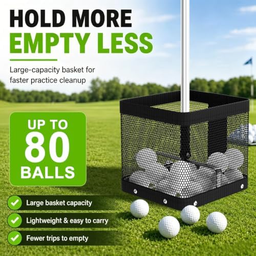 Golf Ball Picker Upper, No Bending Golf Ball Retriever - Image 5