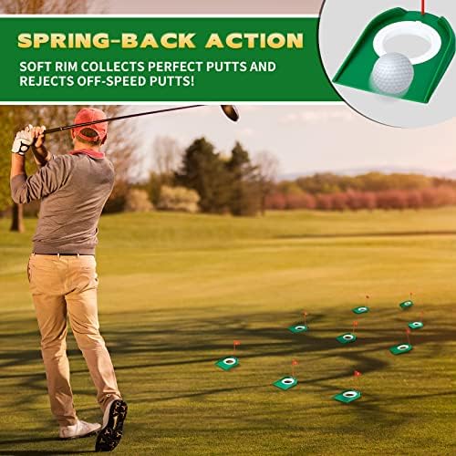 Sotiff 9 Pack Golf Putting Cup - Image 4