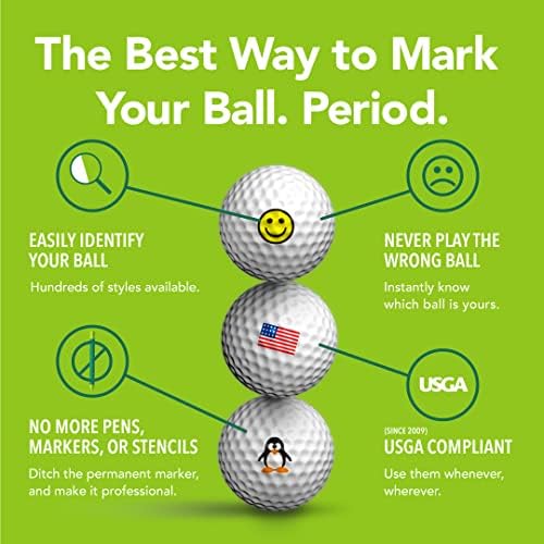 Golfdotz - USGA Rule Conforming Golf Ball Markers, Golf Ball Stickers - Image 4