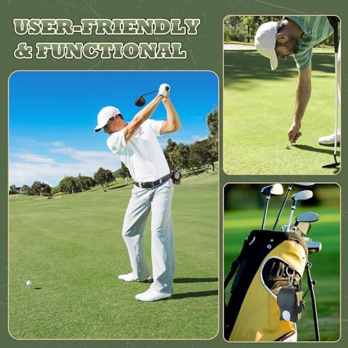 Portable Leather Golf Pouch Golf Accessory Set - Image 7