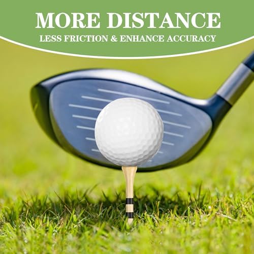Seticek Natural Wooden Golf Tees 100 Pack - Image 7