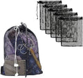 8PCS Mesh Bags Drawstring Bag Set by Unknown