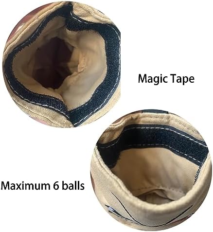 Endysis Golf Ball Funny Bag, Golf Ball Storage Pouch, Funny Print Golf - Image 5