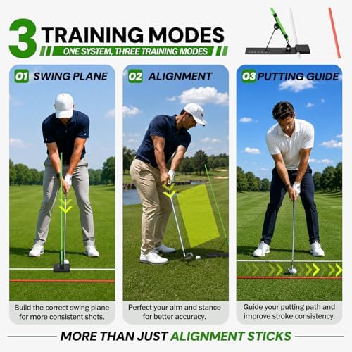 Golf Alignment Sticks Holder – Golf Swing Plane Trainer - Image 5