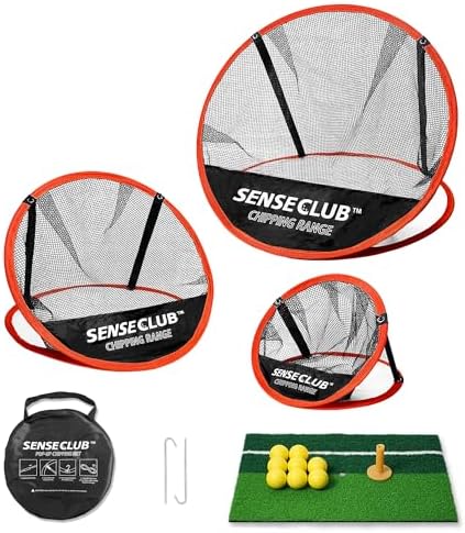 SENSECLUB Foldable Golf Chipping Net by SENSECLUB