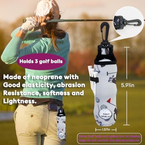Golf Club Cleaning Kit 5-in-1 Golf Accessories Kits Must Have Golf Accessories - Image 5