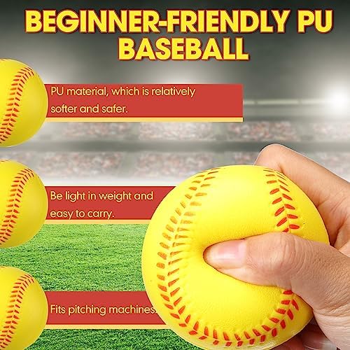 Wettarn 36 Pcs Foam Baseball Bulk Soft Baseball - Image 3