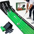 Crestgolf Golf Putting Mat, Automatic Ball Return by Crestgolf