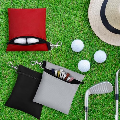 Shappy 3 Pcs Golf Tee Bag Pouch, 6.7x5.5 Inch - Image 4
