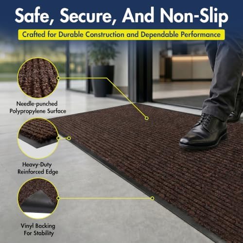 Notrax 109 Industrial Door Mat, Made in the USA - Image 5