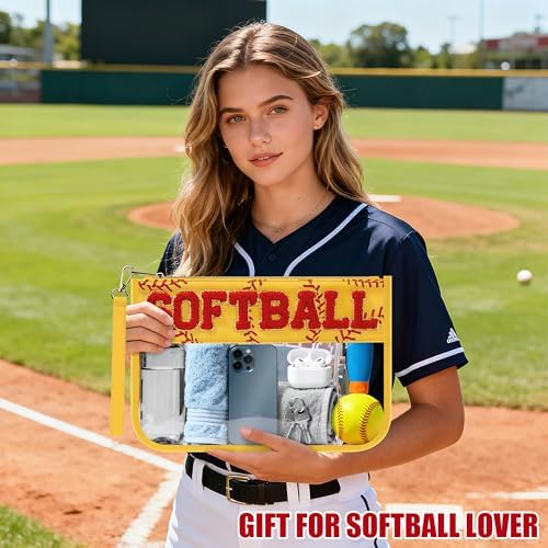 BuyCard Softball Gifts Makeup Bag - Image 6