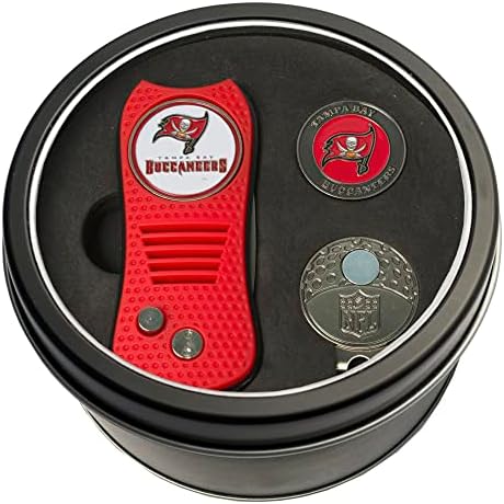 Team Golf NFL Gift Set Switchblade Divot Tool, Cap Clip, & 2 Double-Sided by TeamGolf