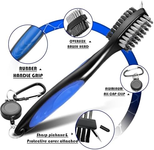 Mile High Life Golf Club Brush, Club Groove Cleaner - Image 4
