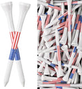FINGER TEN Wooden Golf Tees Western Birch 100 Pack by FINGERTENSport