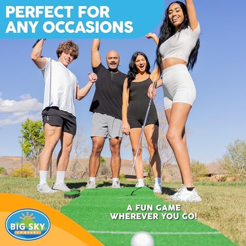 MD Sports Big Sky Putting Green Golf Training Games Pong Style - Image 7