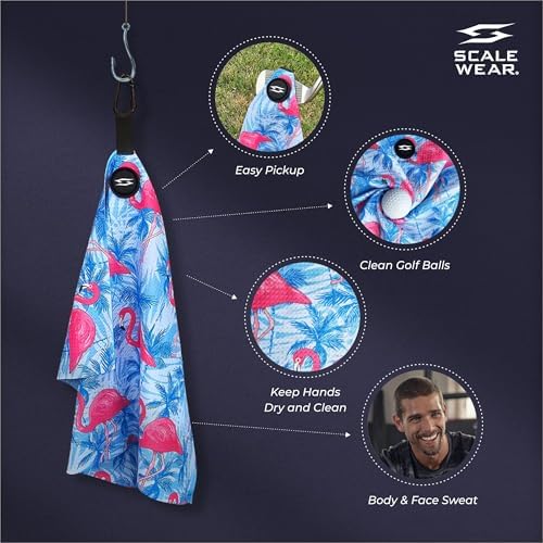 Magnetic Waffle Golf Towel 16x24 - Image 3