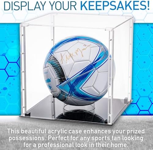 Franklin Sports Display Case – Memorabilia – UV Protected – Sport Collectibles - Image 4