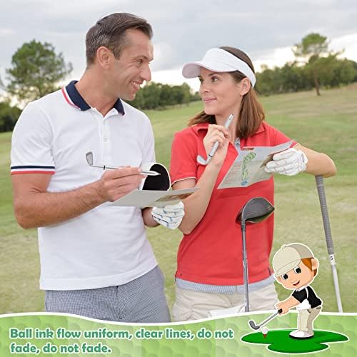 Estune 12 Set Golf Party Favors Include Club Pens Ball Sticky Notes - Image 6