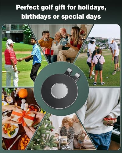 GreenHaven Magnetic Golf Hat Clip Marker Set - Image 7