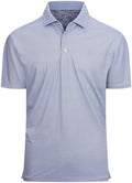 Alex Vando Mens Golf Shirt Moisture Wicking Classic Print Golf Shirts by AlexVando