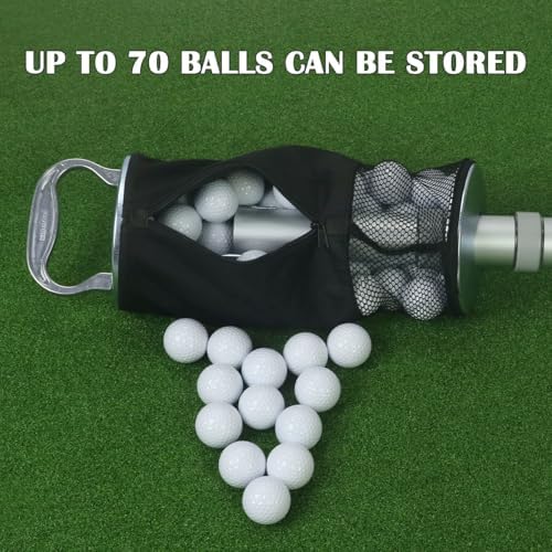 HOW TRUE Shag Bag for Golf Balls, Golf Ball Retriever - Image 5